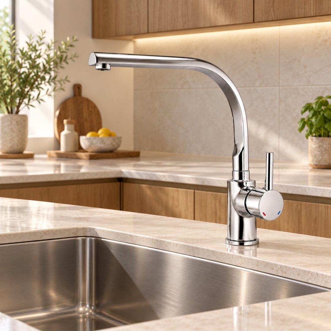 Jaquar JQ - FLP-CHR-5179BPM, single lever sink mixer